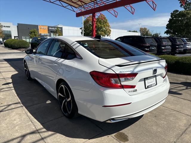 used 2022 Honda Accord Hybrid car, priced at $27,400