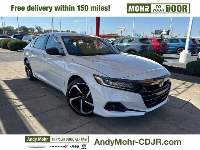 used 2022 Honda Accord Hybrid car, priced at $27,400