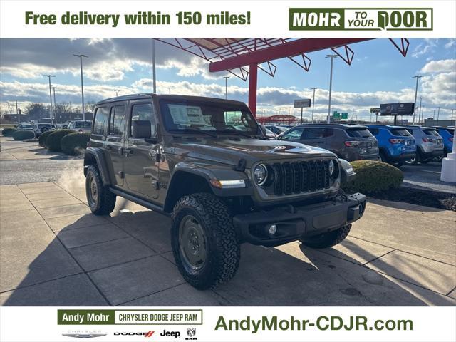 new 2025 Jeep Wrangler 4xe car, priced at $55,091