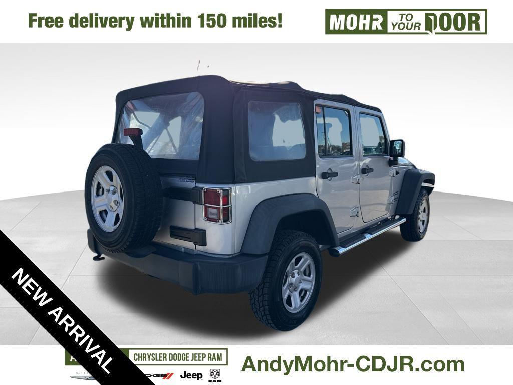used 2010 Jeep Wrangler Unlimited car, priced at $12,180