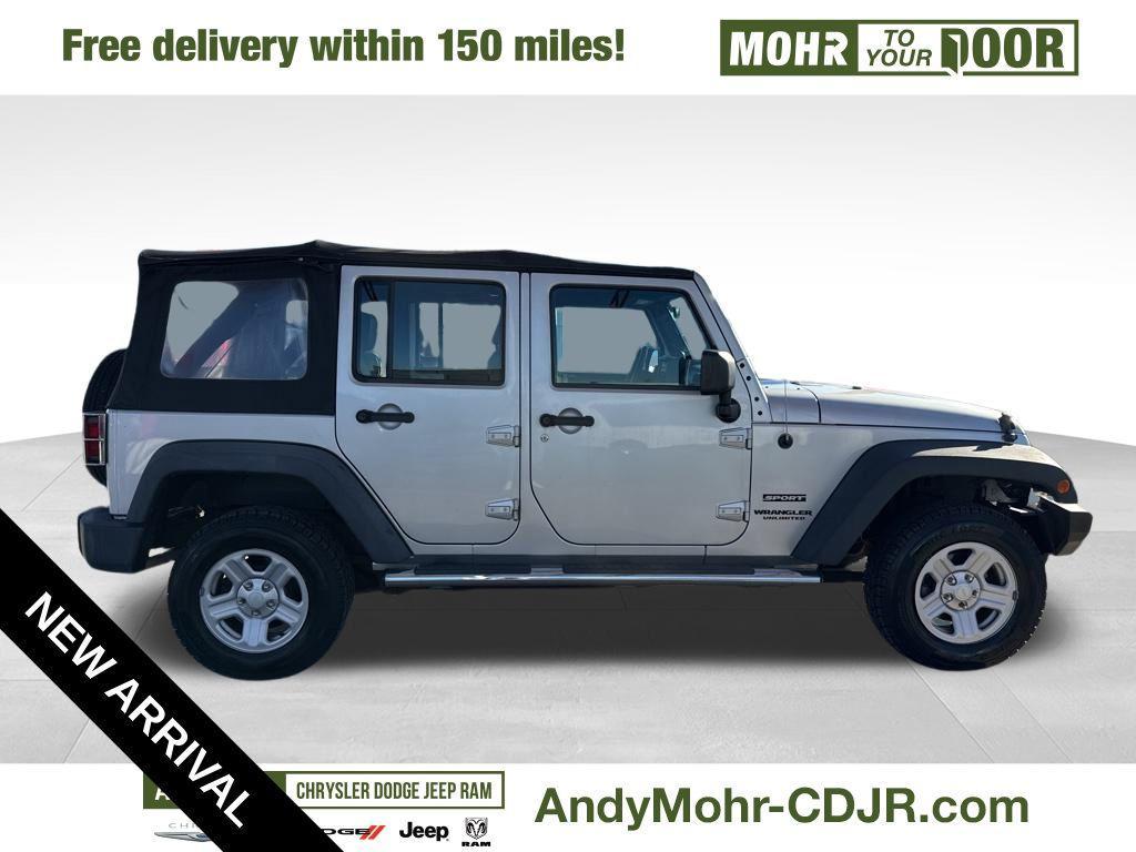 used 2010 Jeep Wrangler Unlimited car, priced at $12,180