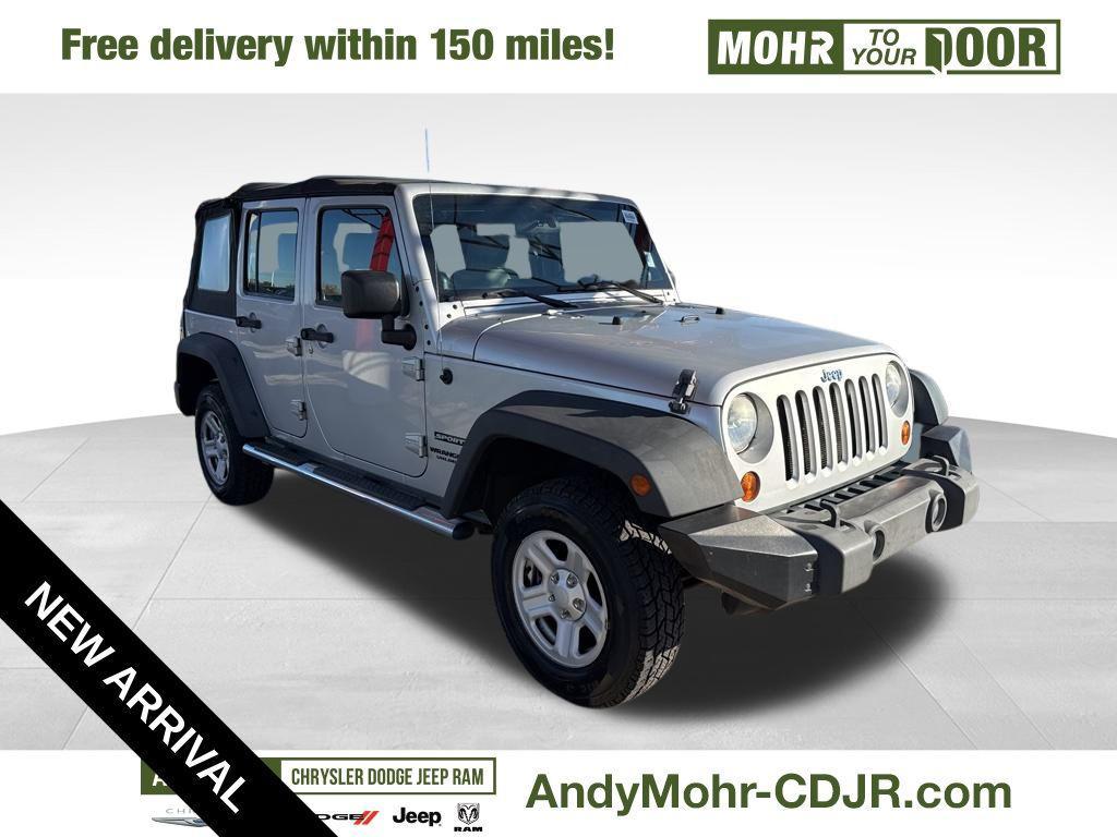 used 2010 Jeep Wrangler Unlimited car, priced at $12,180