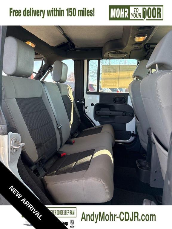 used 2010 Jeep Wrangler Unlimited car, priced at $12,180