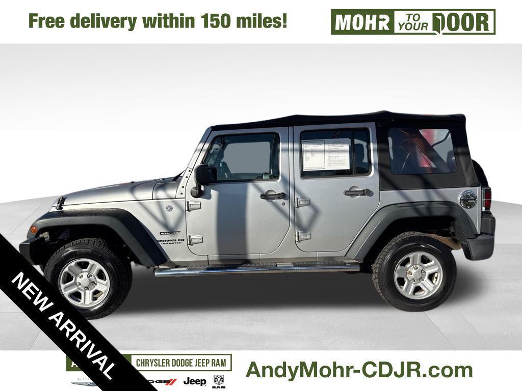 used 2010 Jeep Wrangler Unlimited car, priced at $12,180