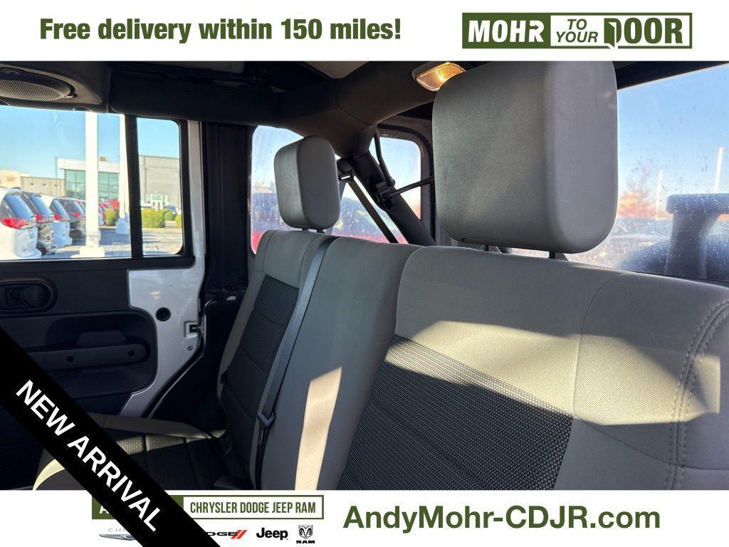 used 2010 Jeep Wrangler Unlimited car, priced at $12,180