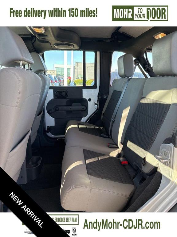 used 2010 Jeep Wrangler Unlimited car, priced at $12,180