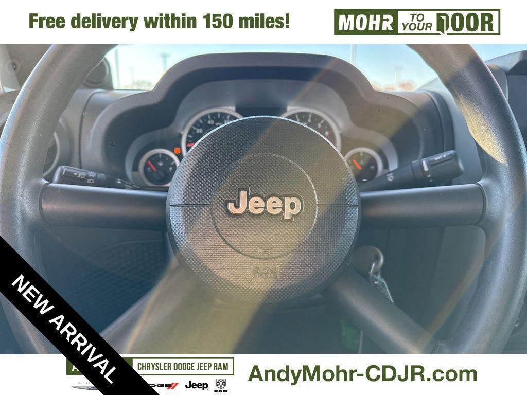 used 2010 Jeep Wrangler Unlimited car, priced at $12,180