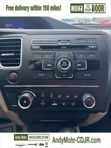 used 2015 Honda Civic car, priced at $13,250