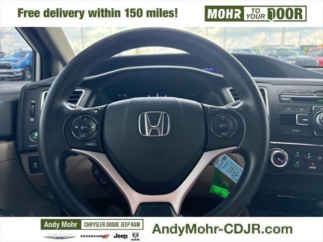 used 2015 Honda Civic car, priced at $13,250