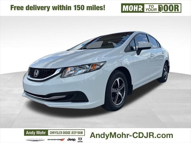 used 2015 Honda Civic car, priced at $13,250