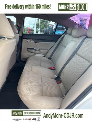 used 2015 Honda Civic car, priced at $13,250