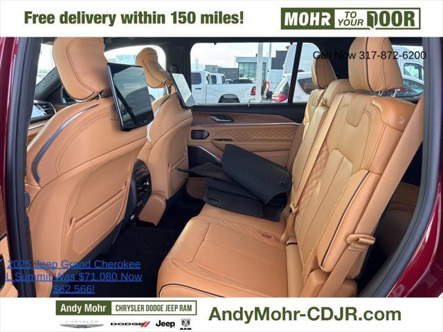 new 2025 Jeep Grand Cherokee L car, priced at $62,566