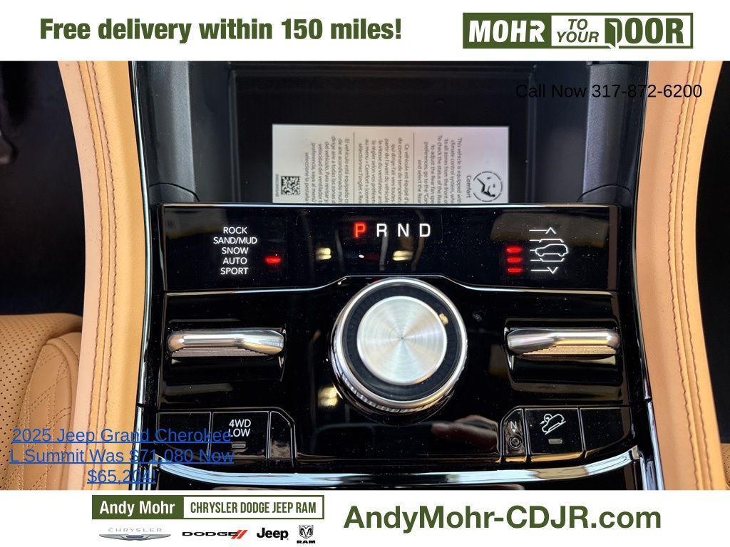 new 2025 Jeep Grand Cherokee L car, priced at $65,204