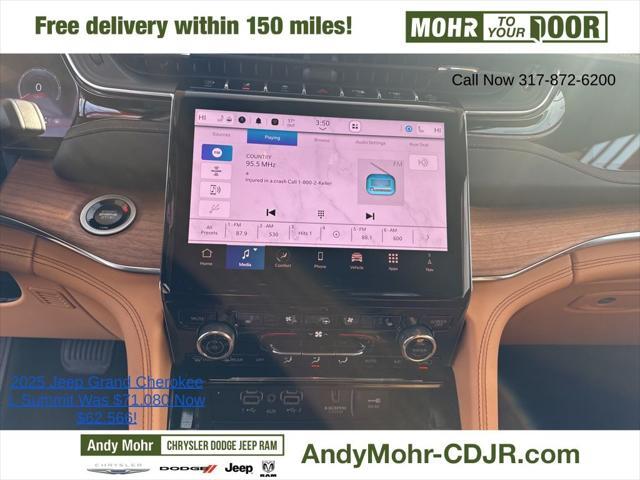 new 2025 Jeep Grand Cherokee L car, priced at $62,566