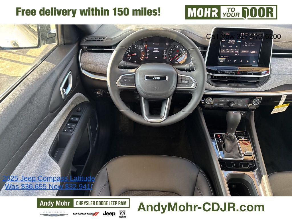 new 2025 Jeep Compass car, priced at $32,941