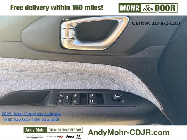 new 2025 Jeep Compass car, priced at $33,608