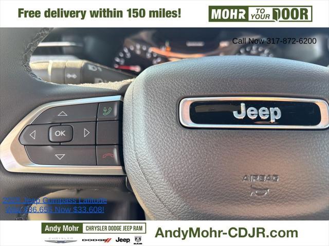 new 2025 Jeep Compass car, priced at $33,608