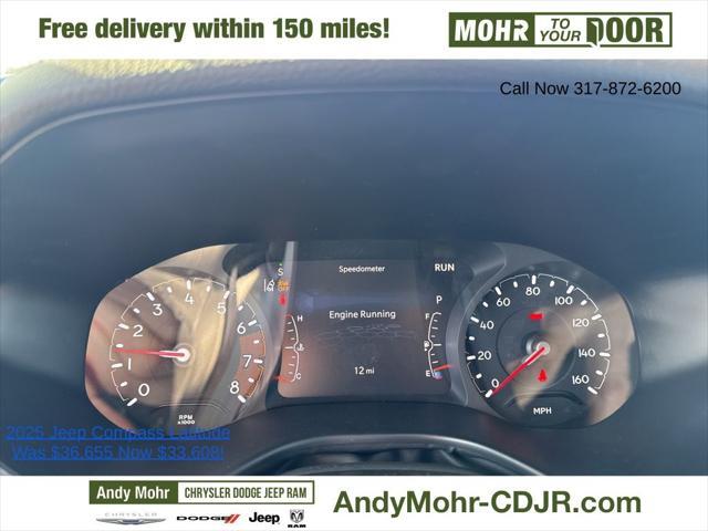 new 2025 Jeep Compass car, priced at $33,608