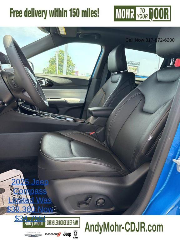 new 2025 Jeep Compass car, priced at $34,755