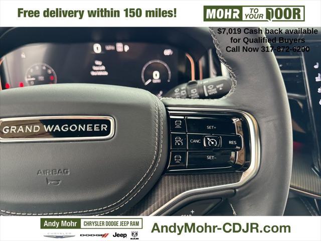 new 2024 Jeep Grand Wagoneer car, priced at $99,686