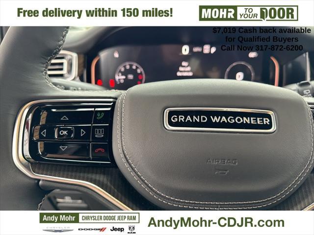 new 2024 Jeep Grand Wagoneer car, priced at $99,686