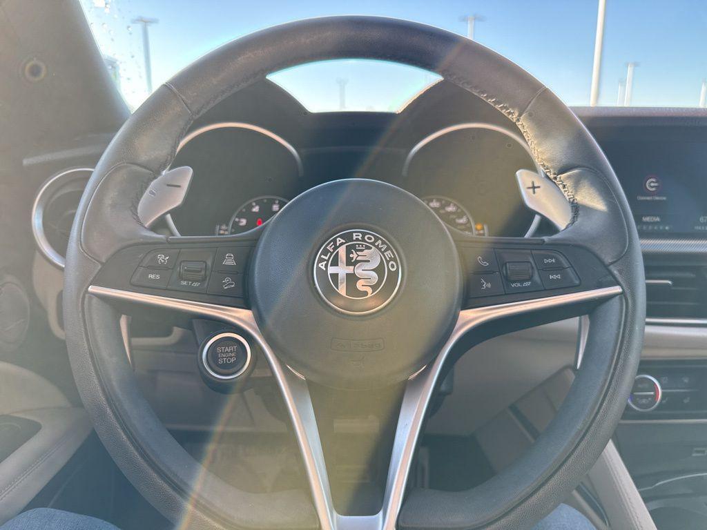 used 2019 Alfa Romeo Stelvio car, priced at $17,400