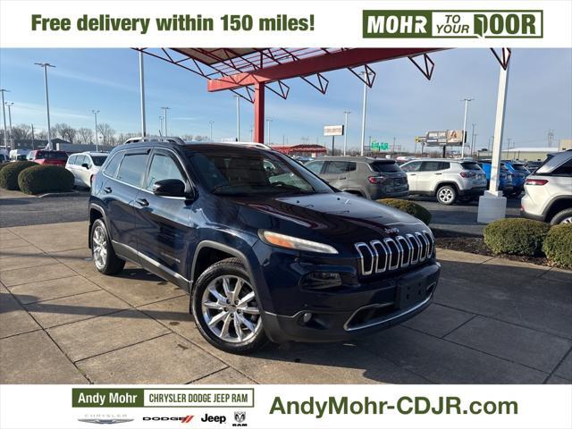 used 2015 Jeep Cherokee car, priced at $12,900