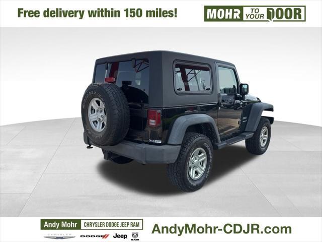 used 2010 Jeep Wrangler car, priced at $14,200