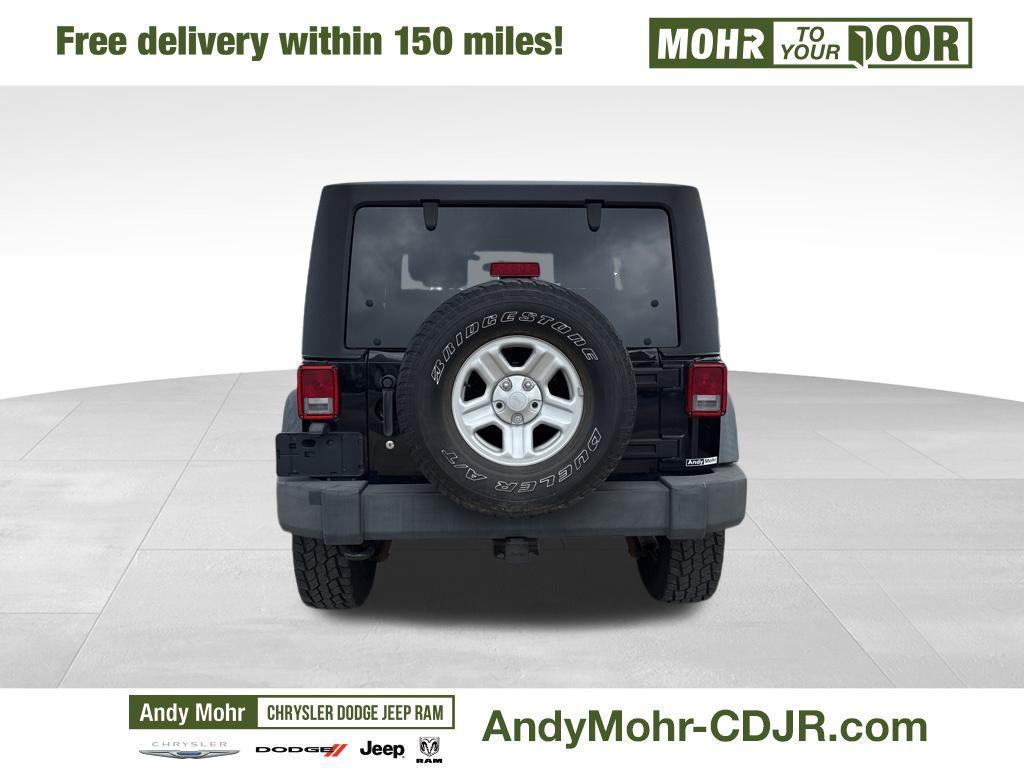 used 2010 Jeep Wrangler car, priced at $14,000