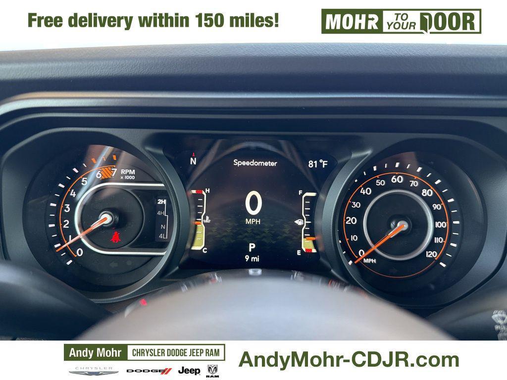 new 2025 Jeep Wrangler car, priced at $58,552