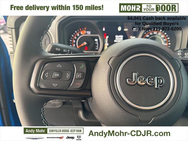 new 2025 Jeep Wrangler car, priced at $46,884