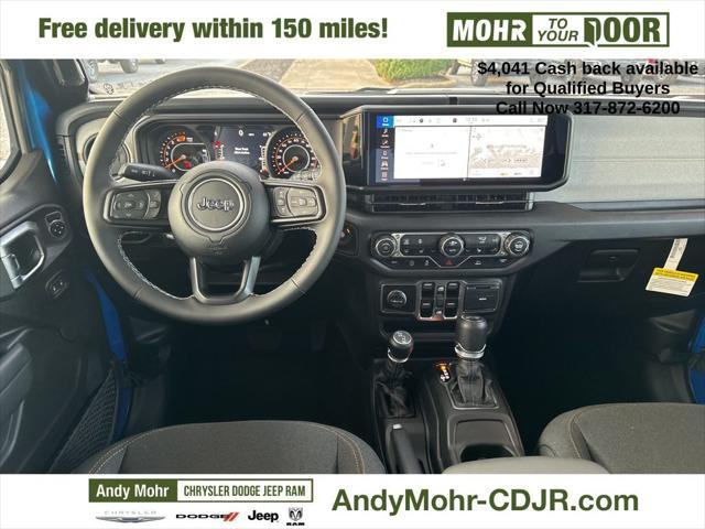 new 2025 Jeep Wrangler car, priced at $46,884