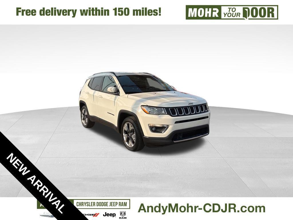 used 2021 Jeep Compass car, priced at $14,900