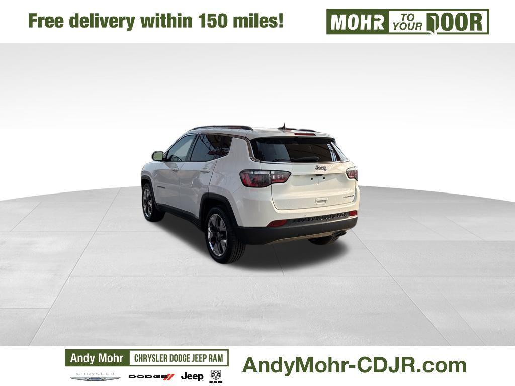 used 2021 Jeep Compass car, priced at $14,700