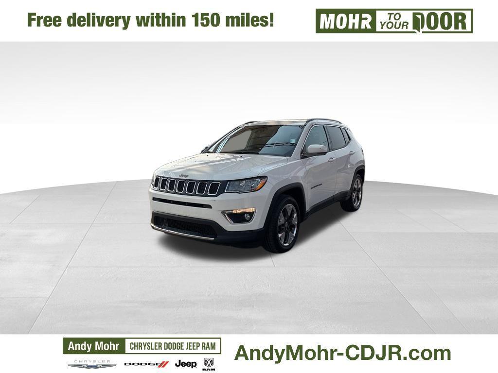 used 2021 Jeep Compass car, priced at $14,700