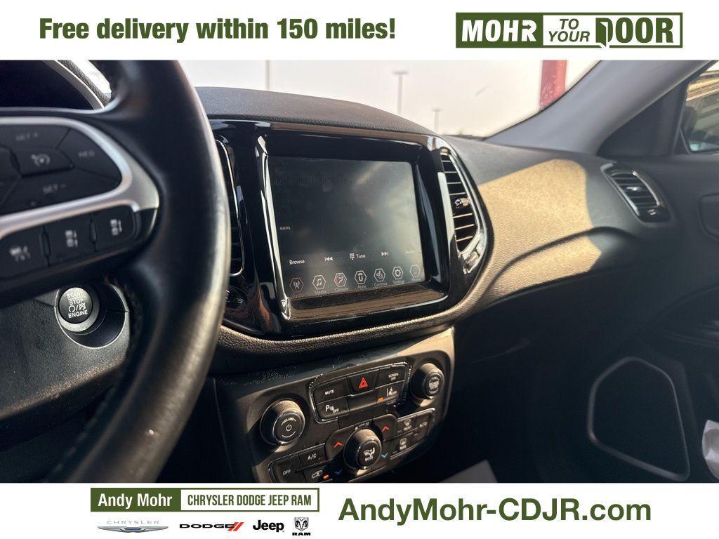 used 2021 Jeep Compass car, priced at $14,700