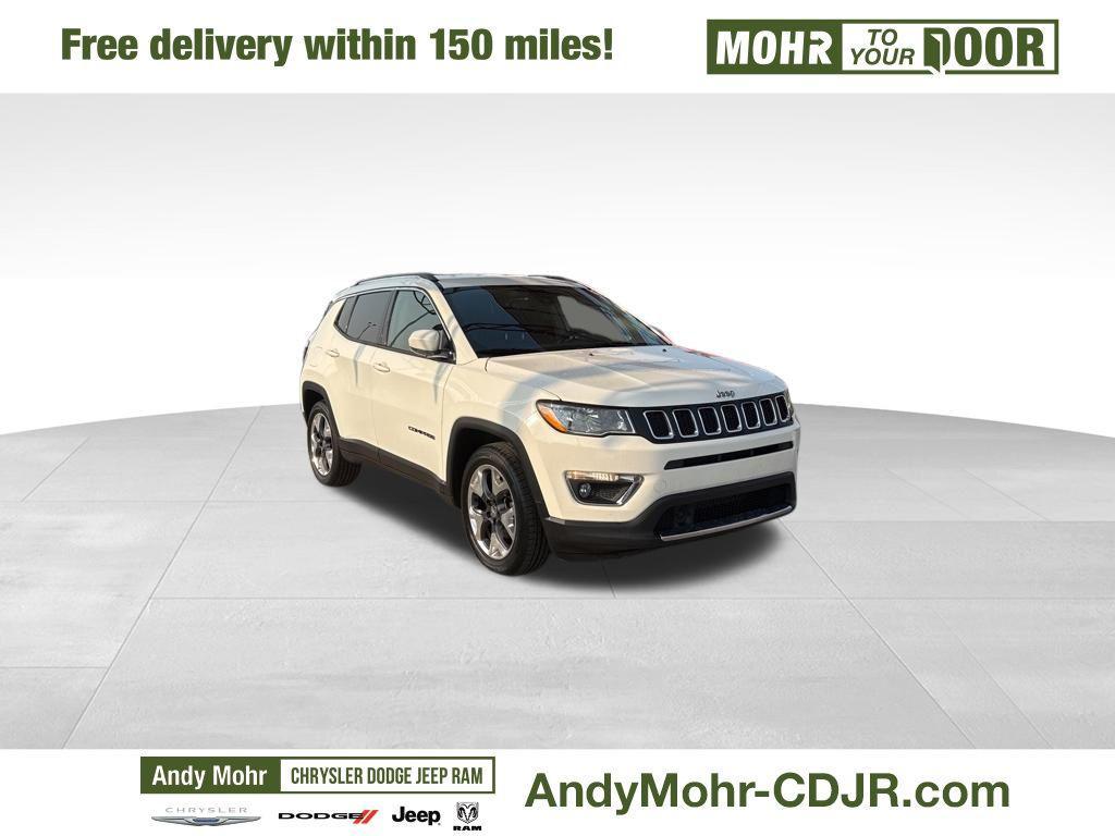 used 2021 Jeep Compass car, priced at $14,700