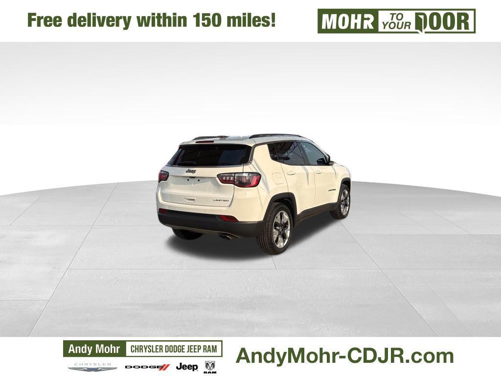 used 2021 Jeep Compass car, priced at $14,700