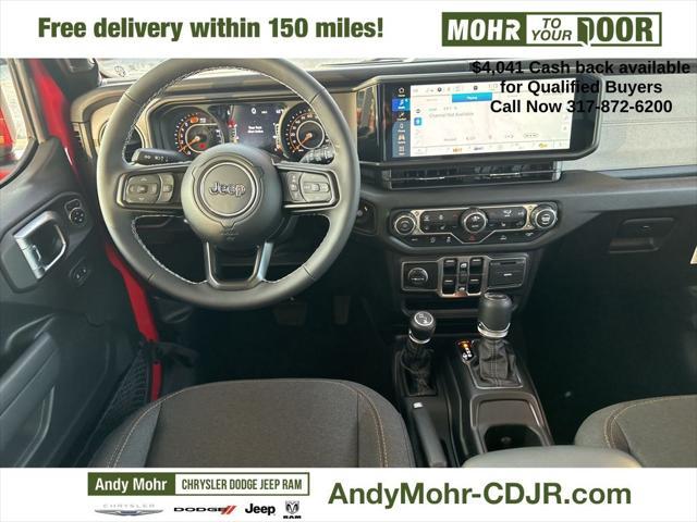 new 2025 Jeep Wrangler car, priced at $45,894