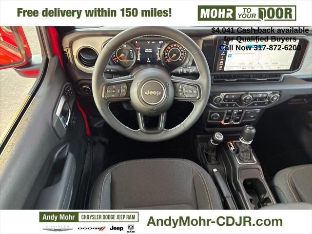 new 2025 Jeep Wrangler car, priced at $45,894