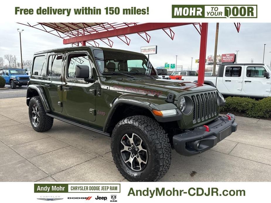 used 2021 Jeep Wrangler Unlimited car, priced at $40,960