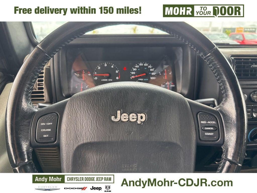 used 2005 Jeep Wrangler car, priced at $15,600