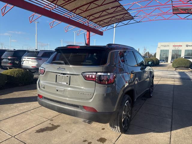 used 2022 Jeep Compass car, priced at $22,300