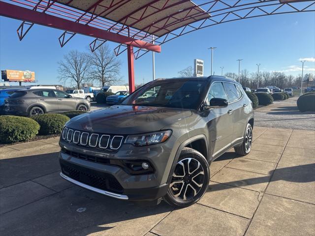 used 2022 Jeep Compass car, priced at $22,300