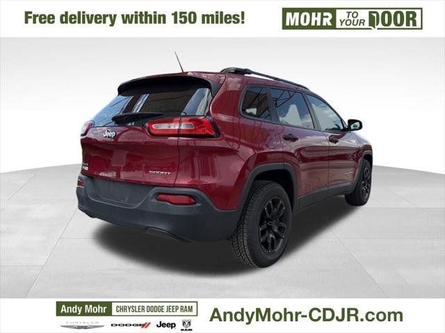 used 2015 Jeep Cherokee car, priced at $10,400