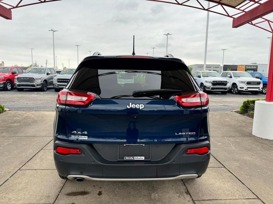 used 2018 Jeep Cherokee car, priced at $18,854