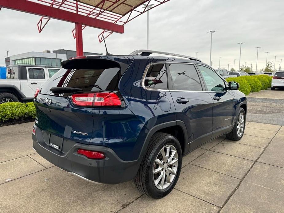 used 2018 Jeep Cherokee car, priced at $18,854