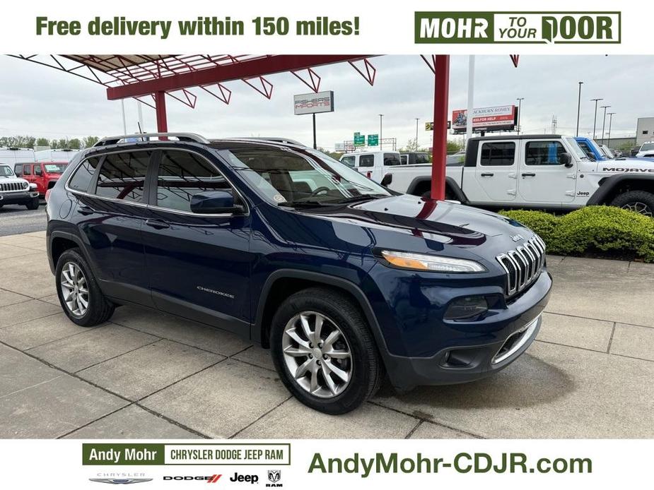 used 2018 Jeep Cherokee car, priced at $19,109
