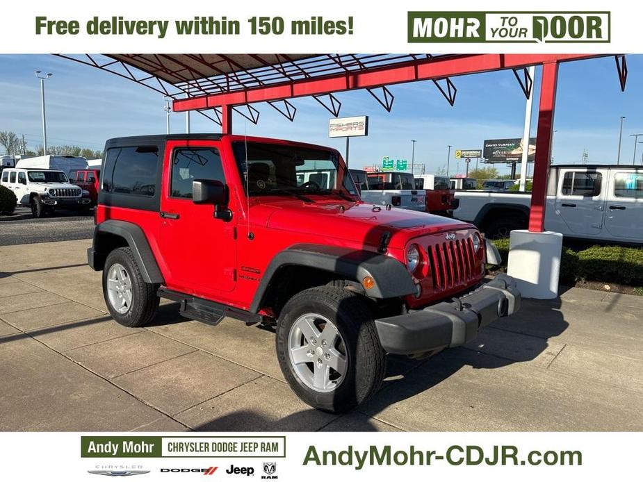 used 2015 Jeep Wrangler car, priced at $17,250