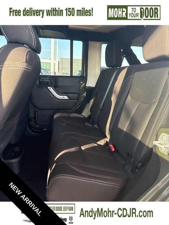 used 2015 Jeep Wrangler Unlimited car, priced at $15,974